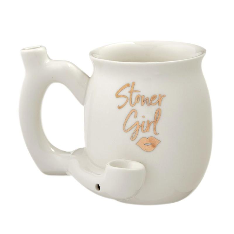 Stoner Girl Mug Pipe