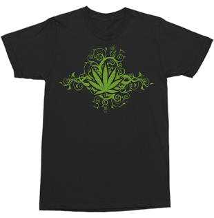 Unisex Weed Leaf Tee