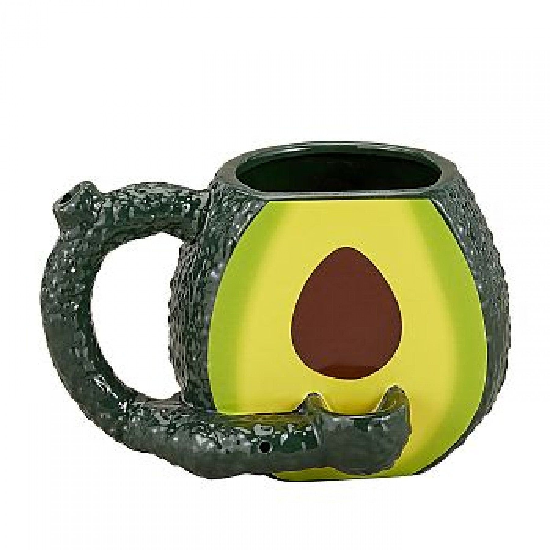 Mug pipe that looks like an avocado
