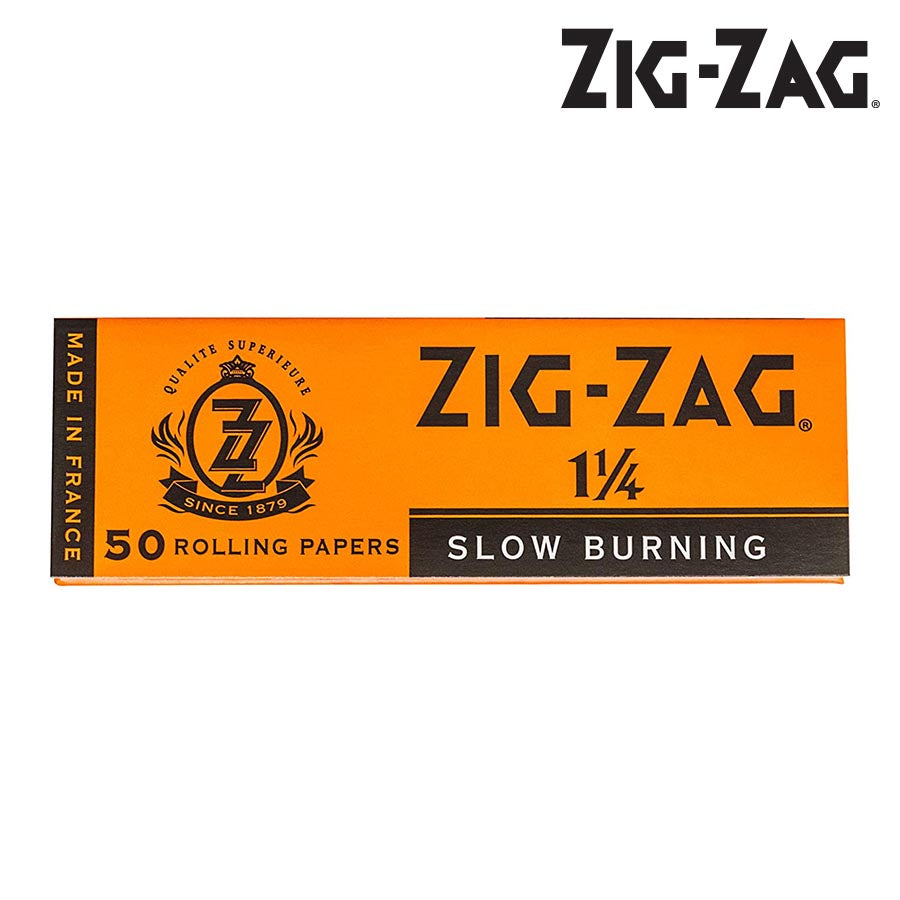 ZIG ZAG ORANGE  1 1/4 size