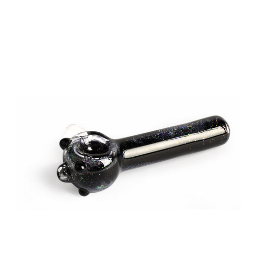 Red Eye Glass Sparkle Pipe