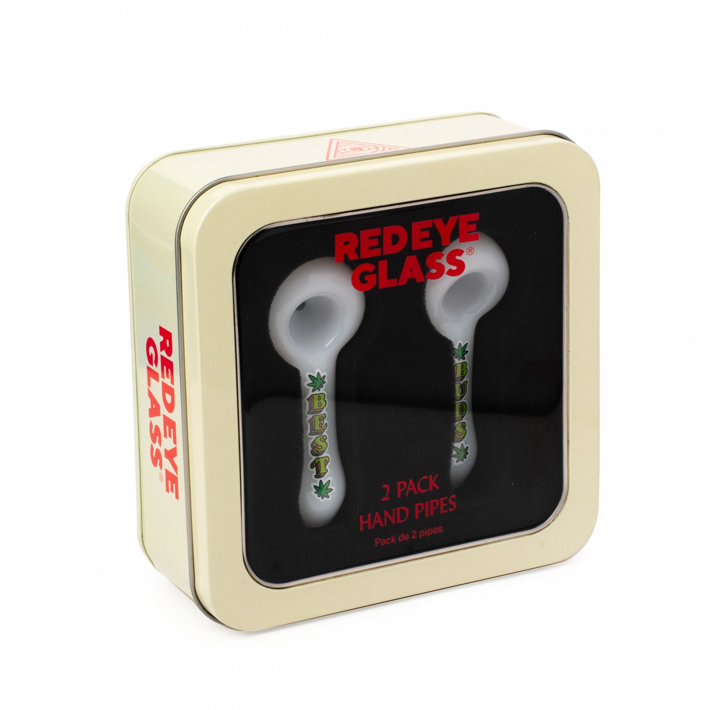 Red Eye Glass Best Bugs Hand Pipe Gift Set