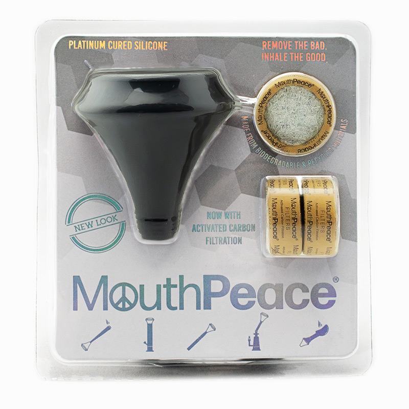 Moose Labs MouthPeace Black with Activated Carbon Filter
