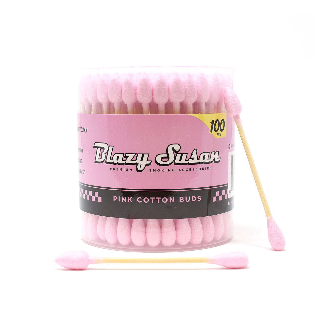 Blazy Susan Pink 100 Count Cleaning Buds. Vancouver Canada