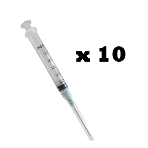 Blunt Tip Syringe 3 ML-10 pack