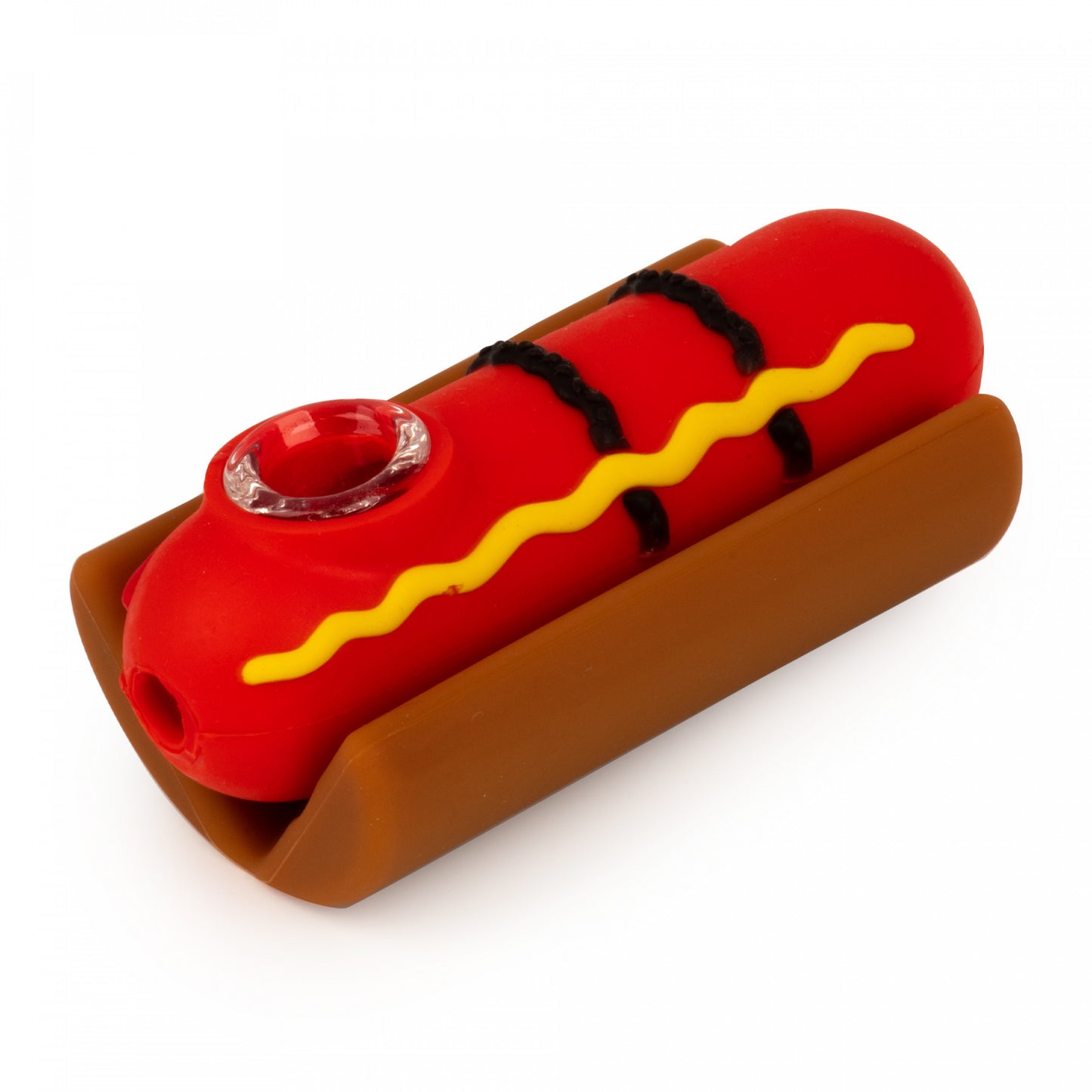 Lit Silicone Hot Dog Pipe