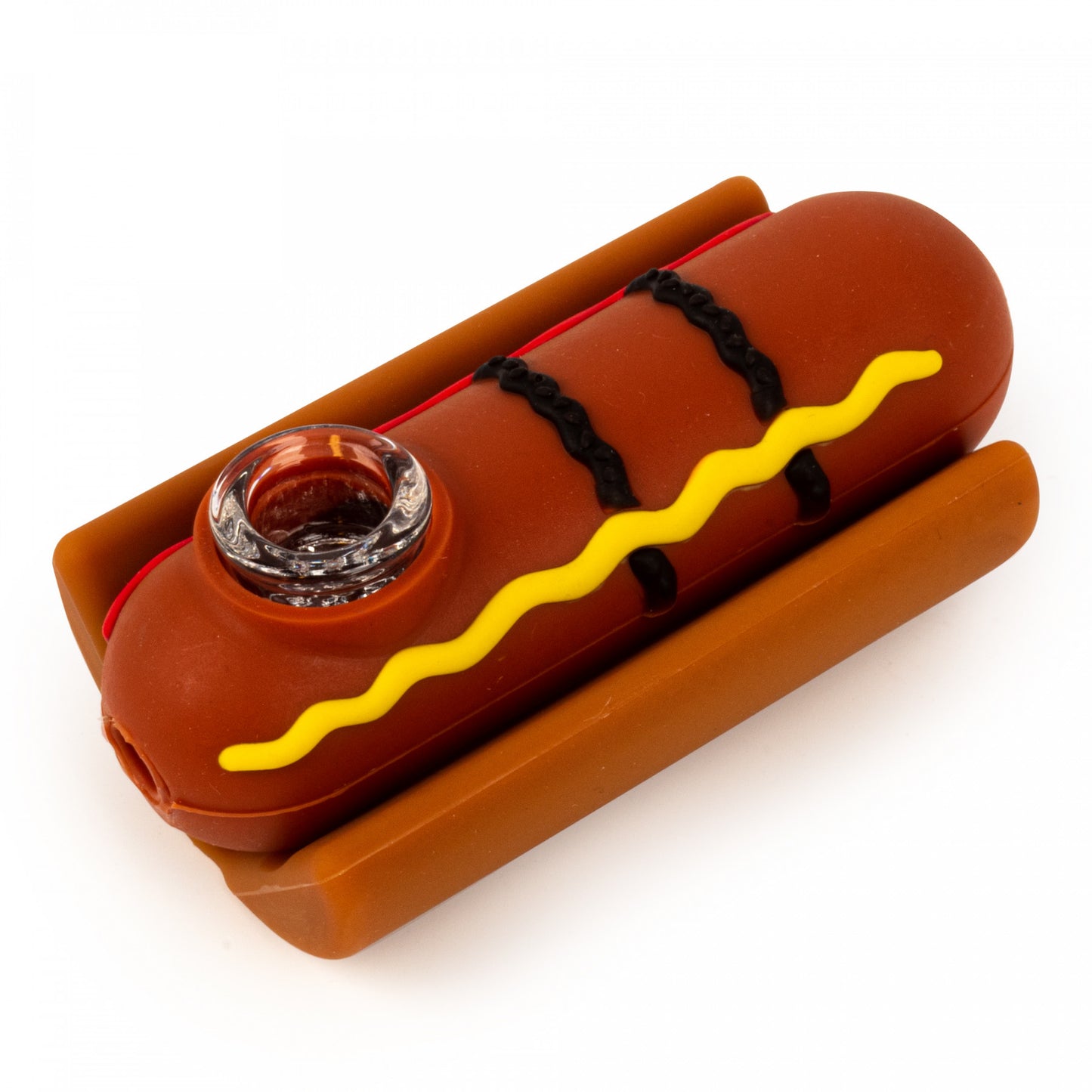 Lit Silicone Hot Dog Pipe