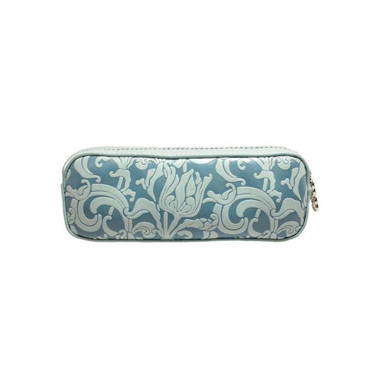 Erbanna 7.5" x 2.8" x 2" Smell Proof Small Carry Case, Great for Pen Vapes - Rae - Silver Flower Print