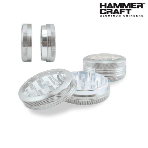 Hammercraft 2 piece silver clear top