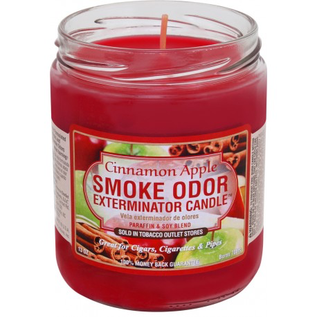 Cinnamon Apple Smoke Odor Candle