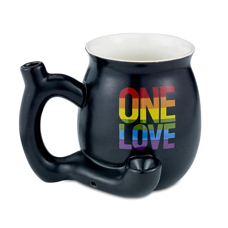 One Love Ceramic Pipe Mug