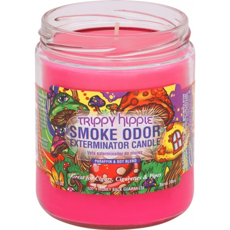 Trippy Hippie Smoke Odor Candle