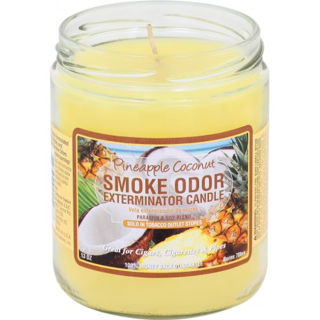Pineapple Coconut Smoke Odor Candle