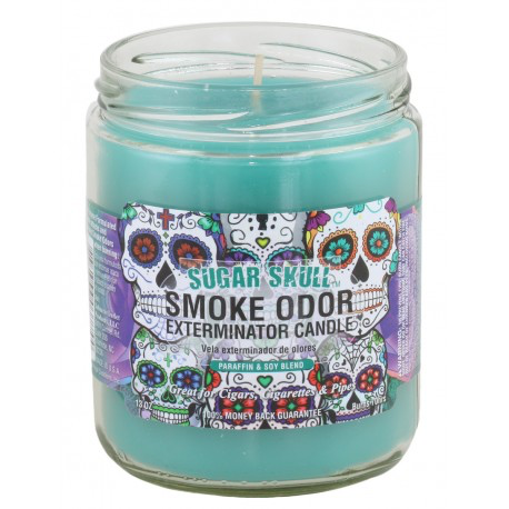 Sugar Skull Smoke Odor Candle