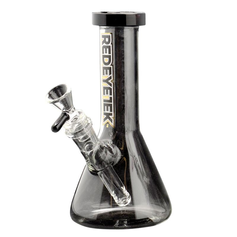 Red Eye Tek 8" Tall Splash Beaker Tube W/Flat Mouthpiece