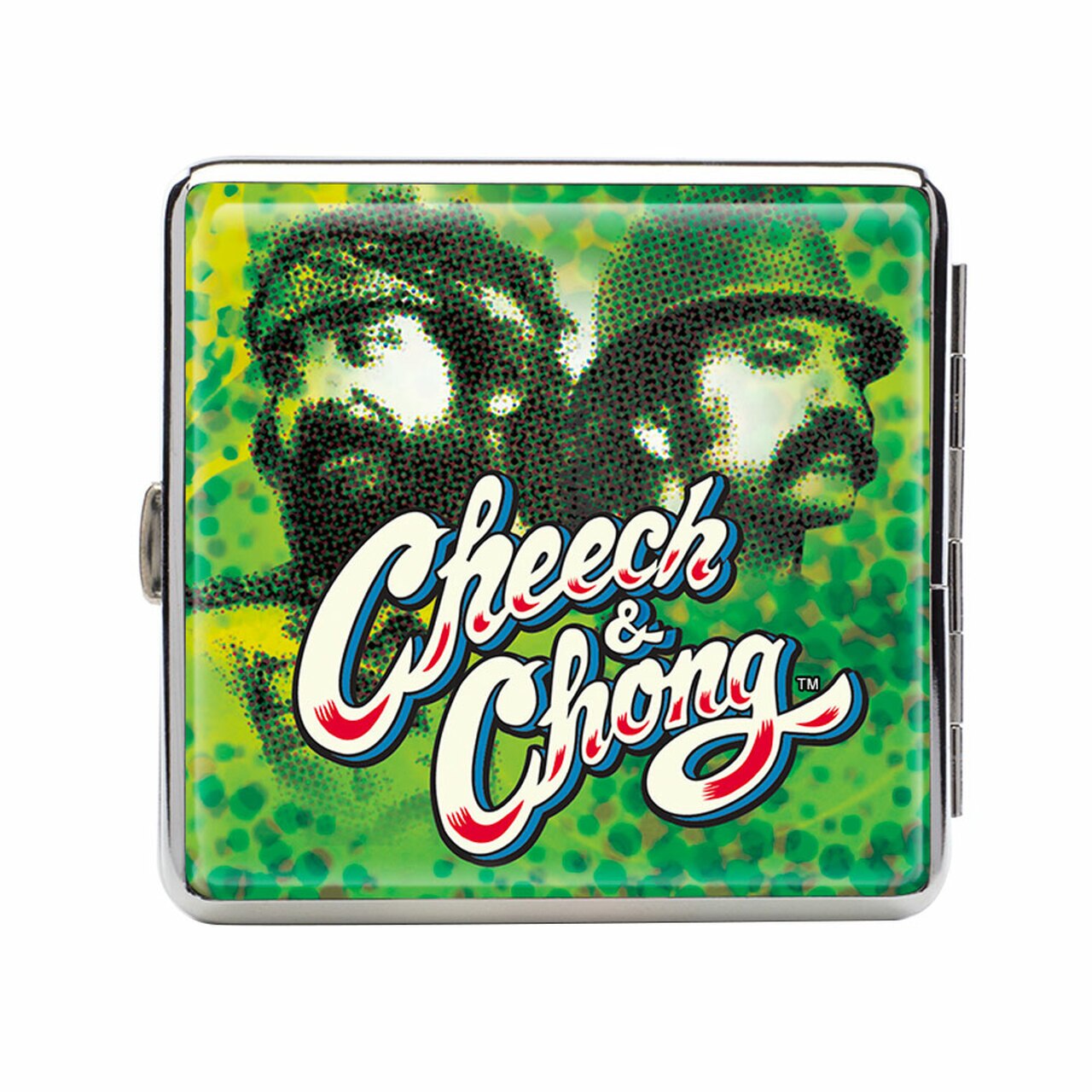 Green coloured cheech and chong cigarette case