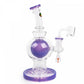 iRie Glass Rig with Purple Aquatex Ball with Banger and Mushroom Marble