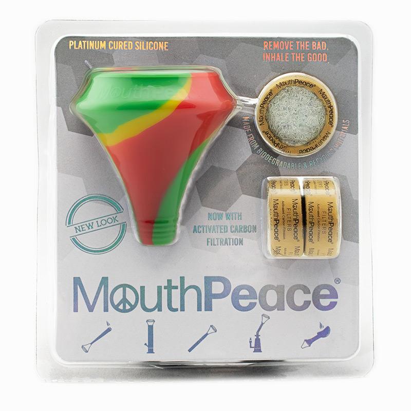 Moose Labs MouthPeace Rasta with Activated Carbon Filters