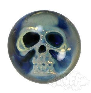 Glass Distractions Skull Poker. Made in USA.
