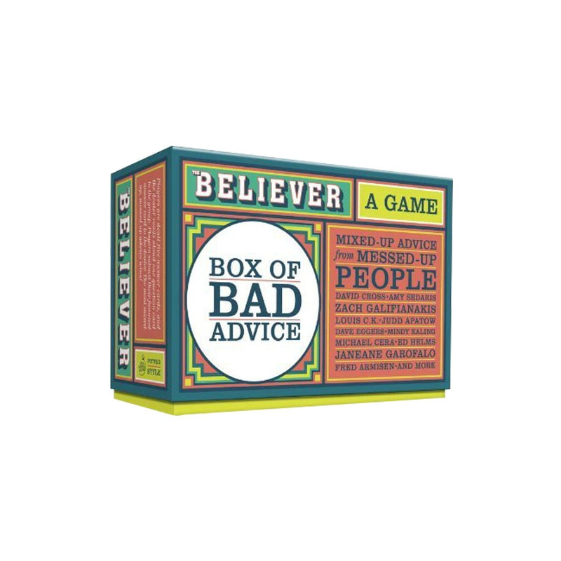 The Believer Box of Bad Advice Game