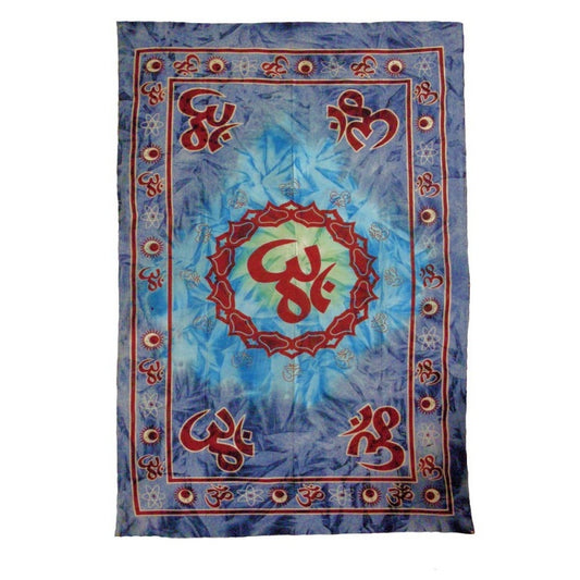 55" x 85" Tapestry - Om Lotus