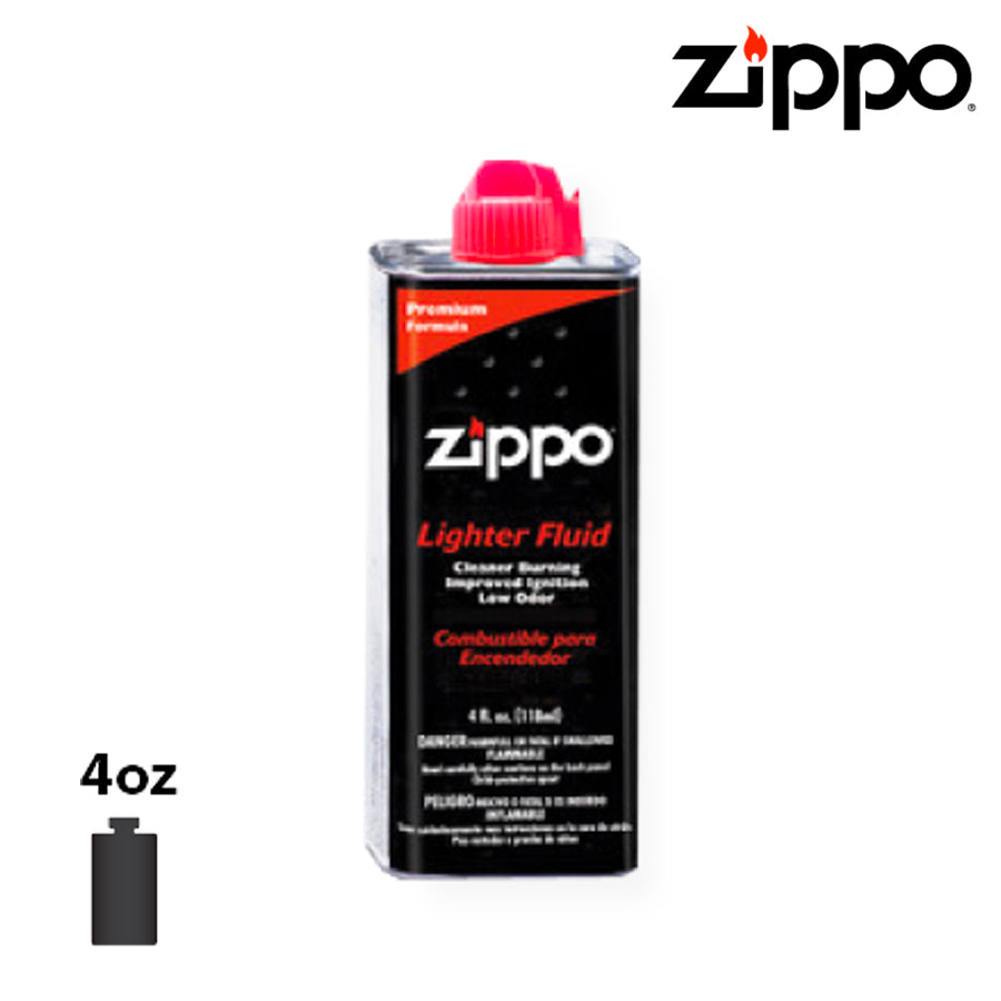 Metal Cannister with Zippo Lighter Fluid